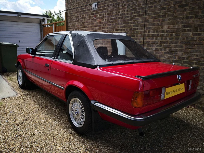 1986 BMW 320i Baur Convertible