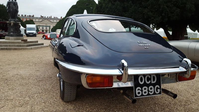 1969 Jaguar E Type Series 2 in London 4