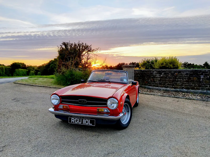 1973 Triumph TR6 in Desborough 1