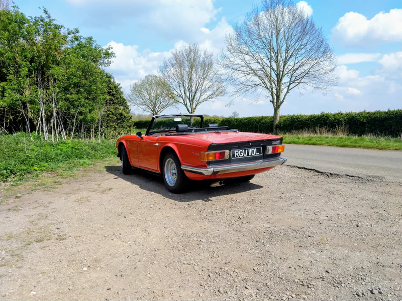1973 Triumph TR6 in Desborough 4