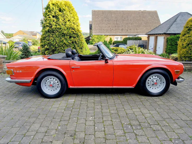 1973 Triumph TR6 in Desborough 5
