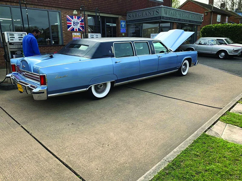 1977 Lincoln Continental Limousine
