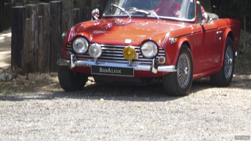 1968 Triumph Tr5 in Wrentham 2