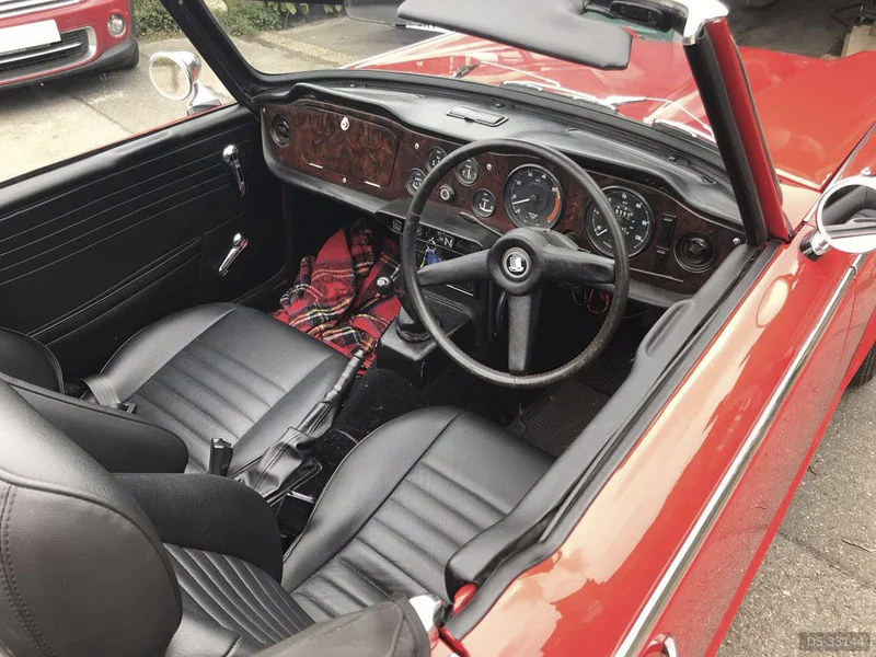 1968 Triumph Tr5 in Wrentham 4