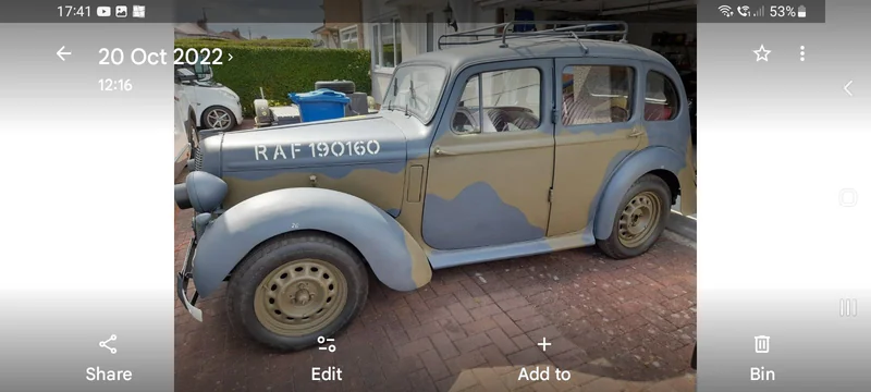 1939 Hillman Minx Ww2 in Glasgow 4