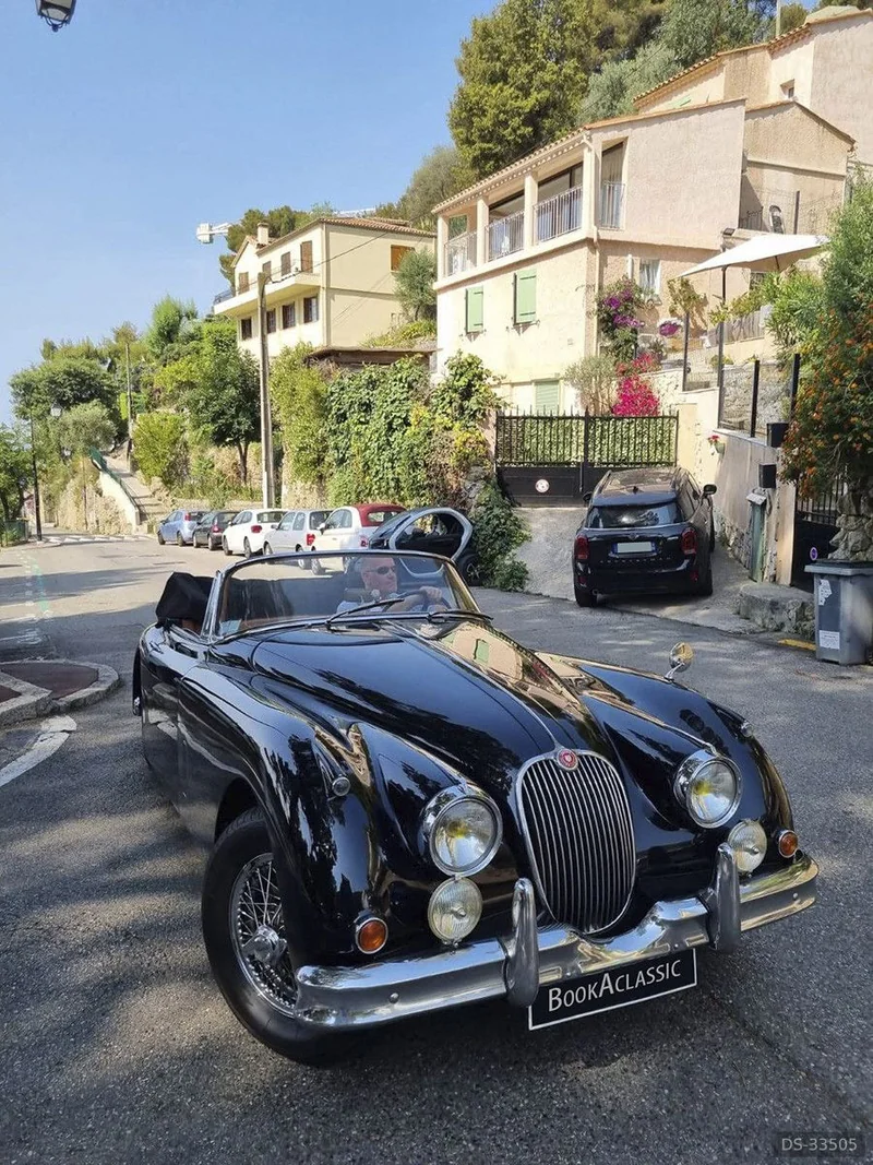 1959 Jaguar Xk 150 in Menton 2