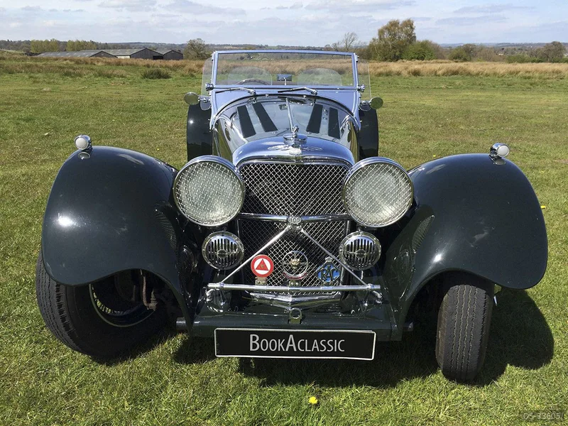 1936 Jaguar SS100 in Thirsk 5