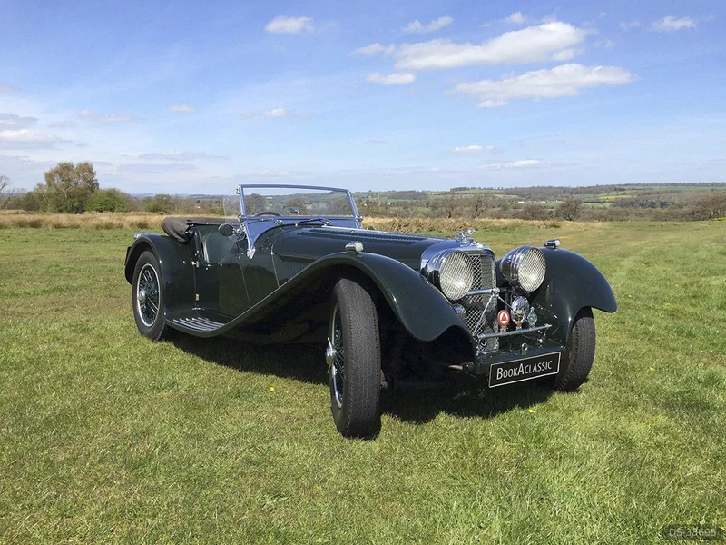1936 Jaguar SS100 in Thirsk