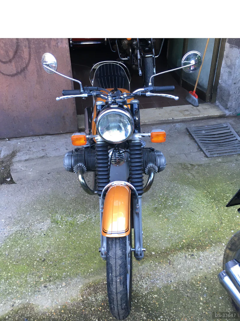 1973 BMW R75 in Roma 2