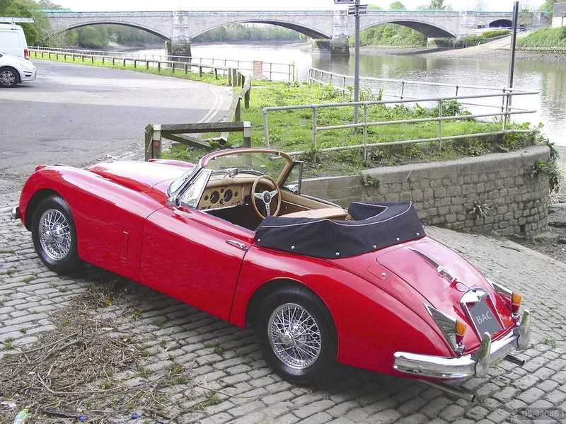 1958 Jaguar XK150 in Twickenham 3