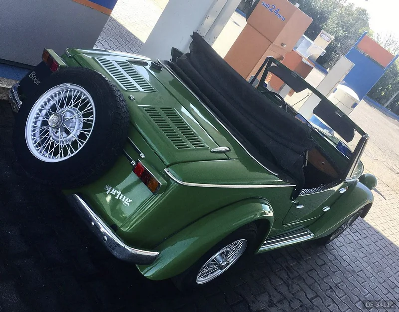 1973 Siata Spring 850 Spider in Roma 6
