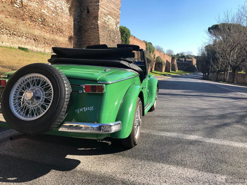 1973 Siata Spring 850 Spider in Roma 7