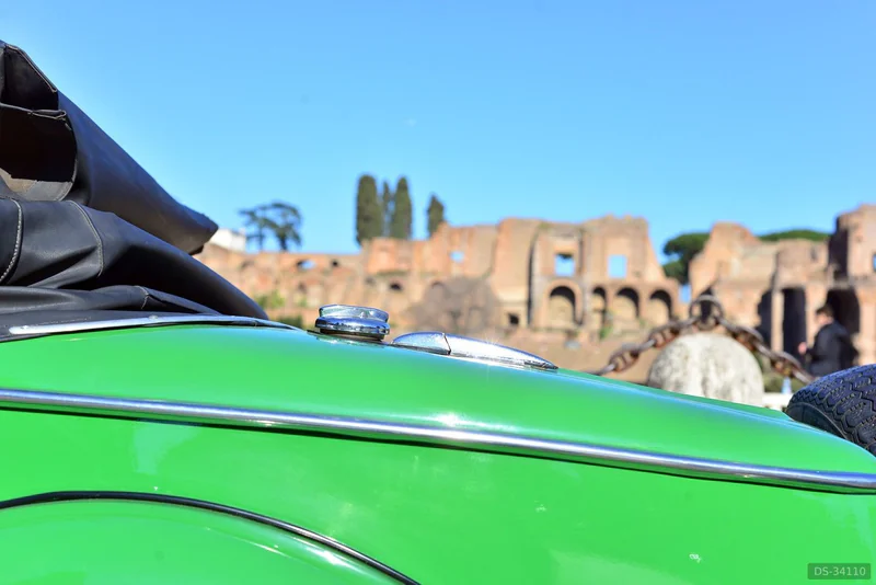 1973 Siata Spring 850 Spider in Roma 9