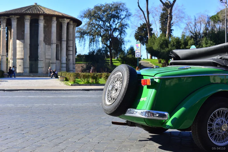 1973 Siata Spring 850 Spider in Roma 10