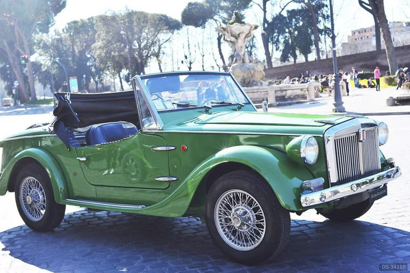 1973 Siata Spring 850 Spider in Roma 8