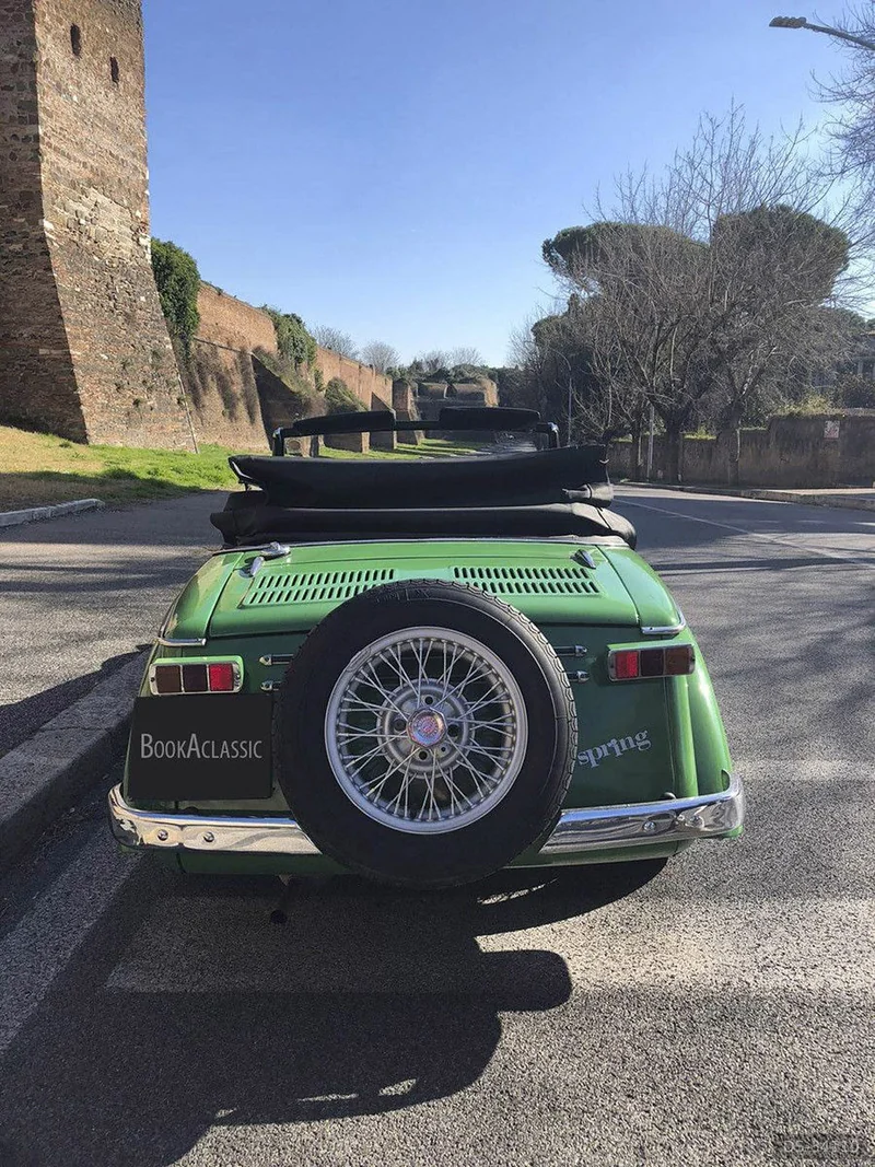 1973 Siata Spring 850 Spider in Roma 4
