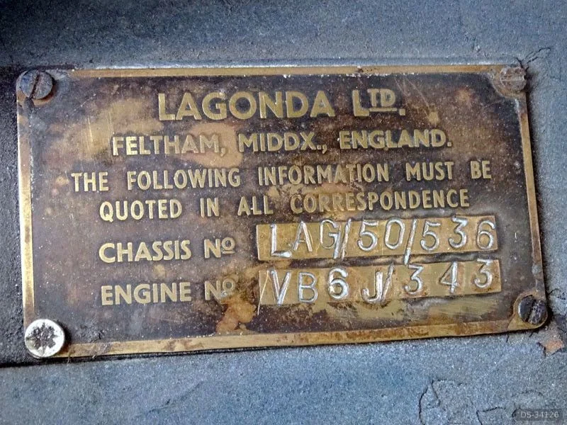 1954 Aston Martin Lagonda DB3.0 in Worcestershire 7