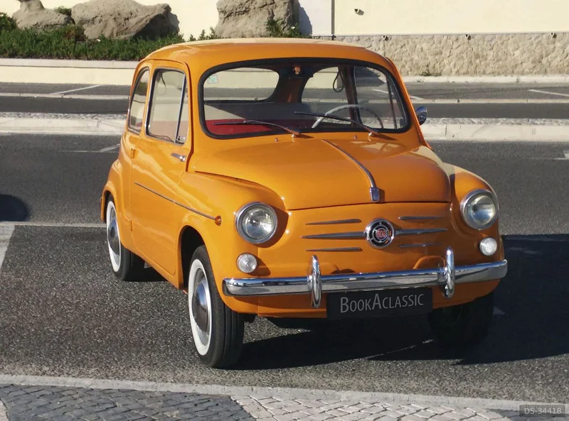 1962 Fiat 600 in Alcobaça 2