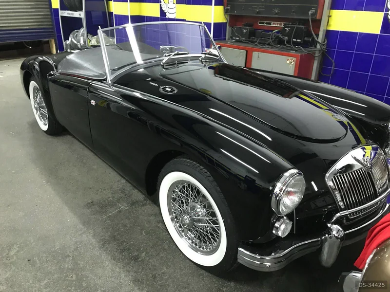 1959 MG A in Sant Cugat Del Valles 2