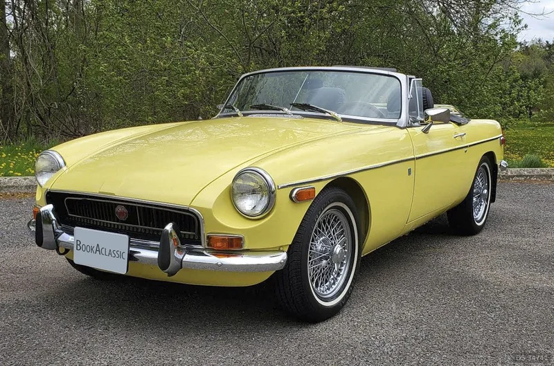 1971 MG B in Whitby