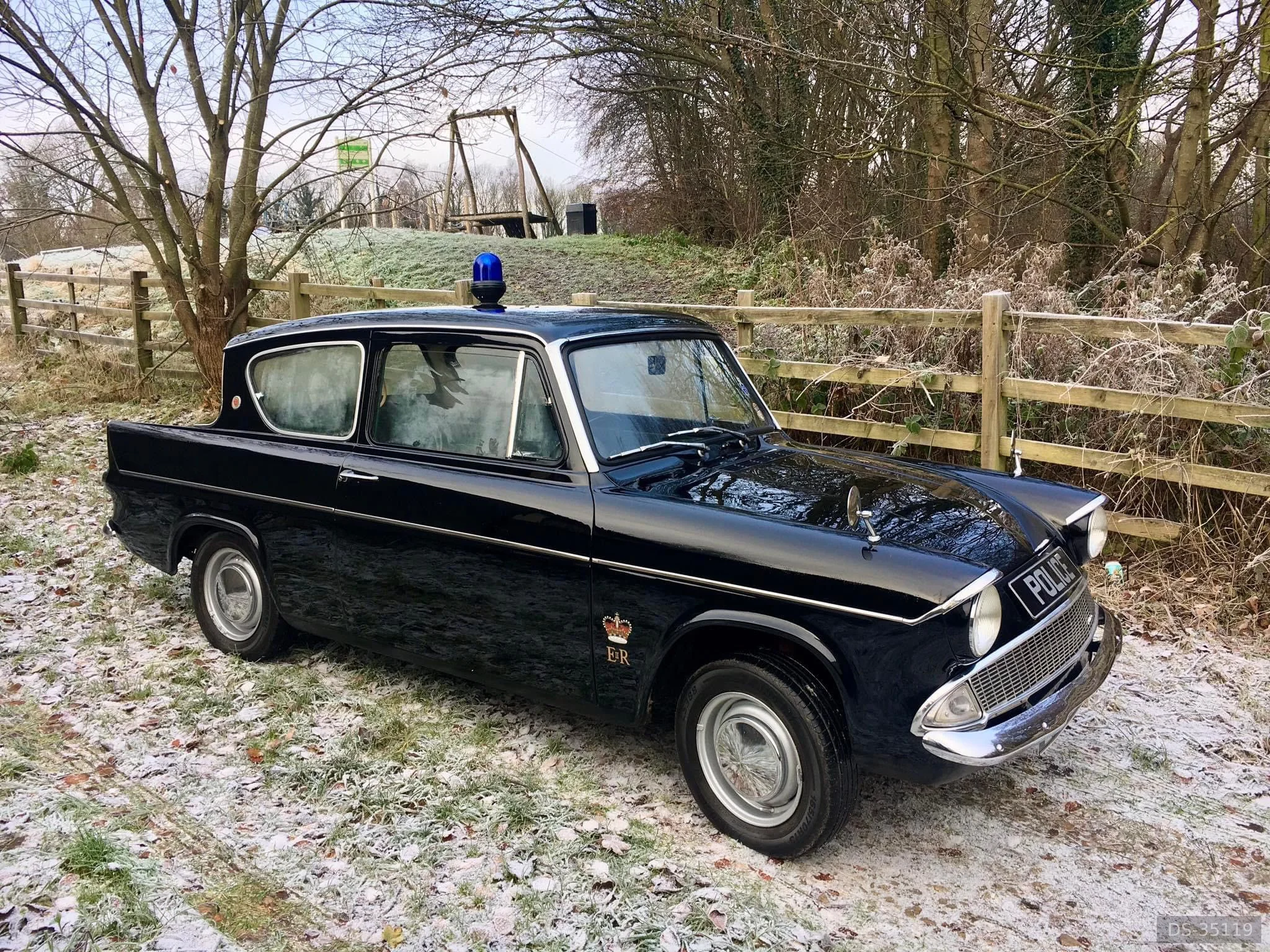 1965 Ford Anglia 105e Police Car