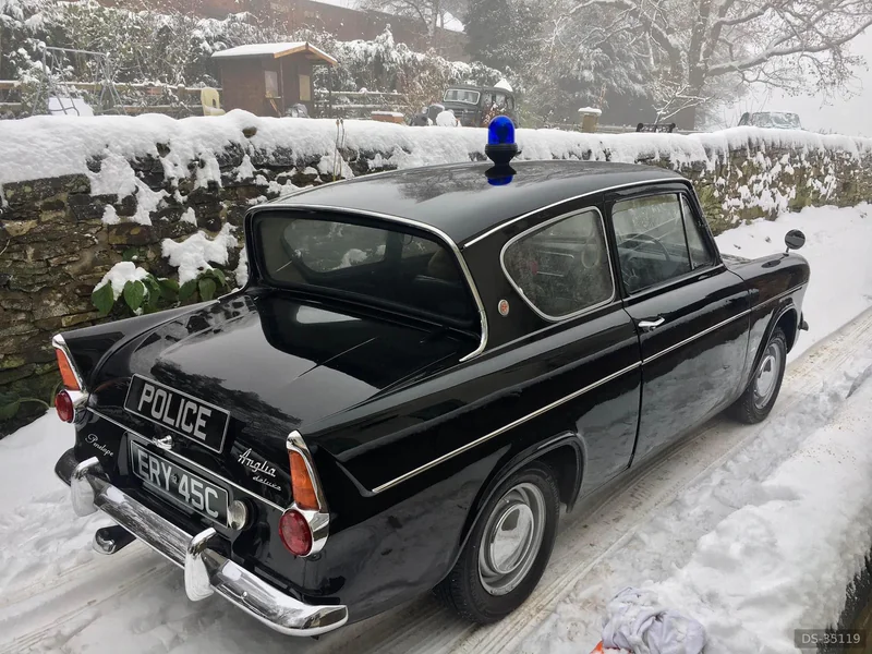 1965 Ford Anglia 105e Police Car