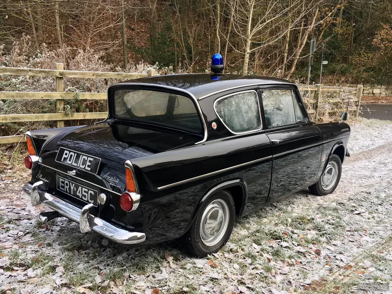 1965 Ford Anglia 105e Police Car