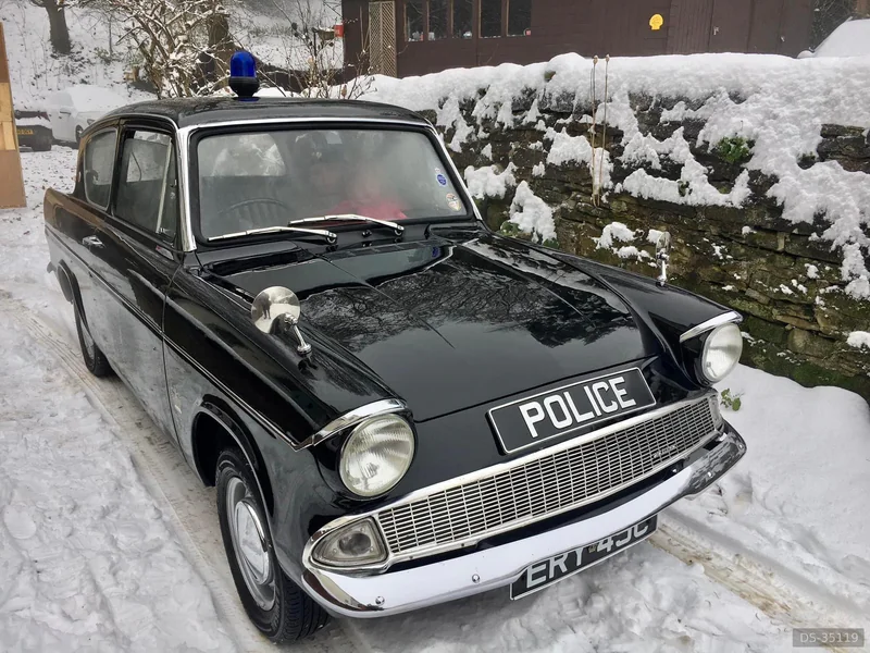 1965 Ford Anglia 105e Police Car