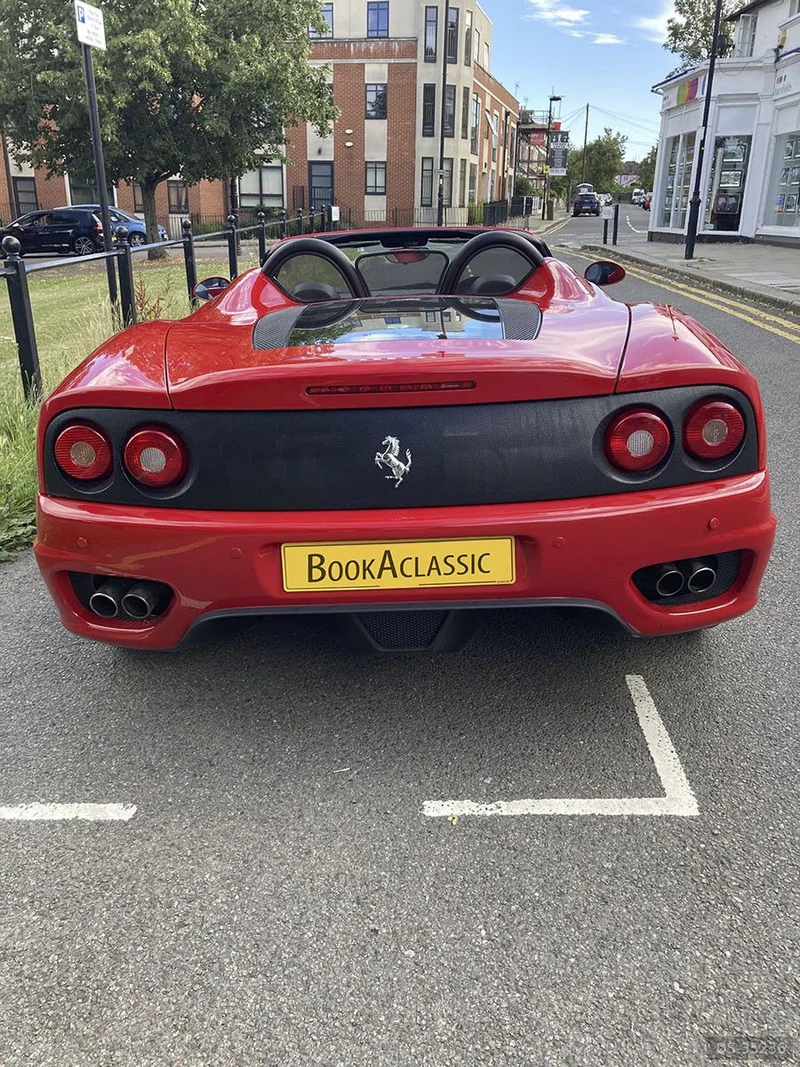 2004 Ferrari 360 Spider in London 3