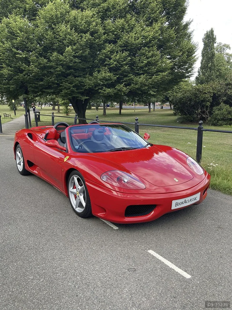 2004 Ferrari 360 Spider in London 4