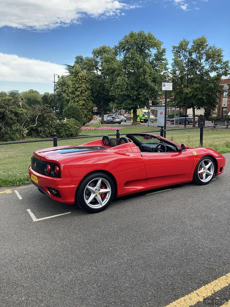 2004 Ferrari 360 Spider in London 2
