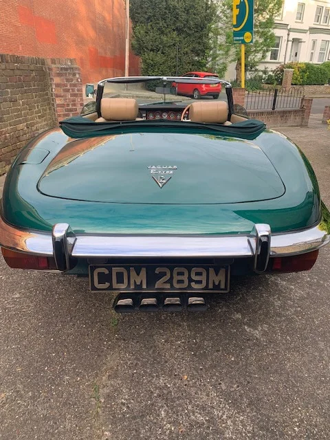 1974 Jaguar E-type Series 3 Roadster in London 9