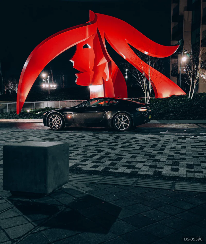 2006 Aston Martin Vantage V8 in London 2