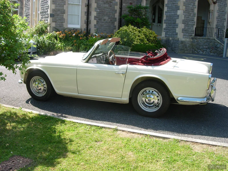 1964 Triumph Tr4 in Swansea 2
