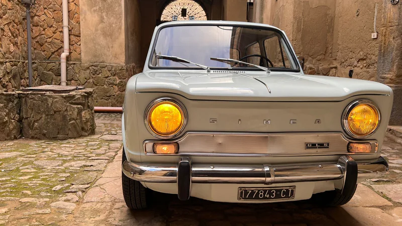 1968 Simca 1000 in Caltagirone 9
