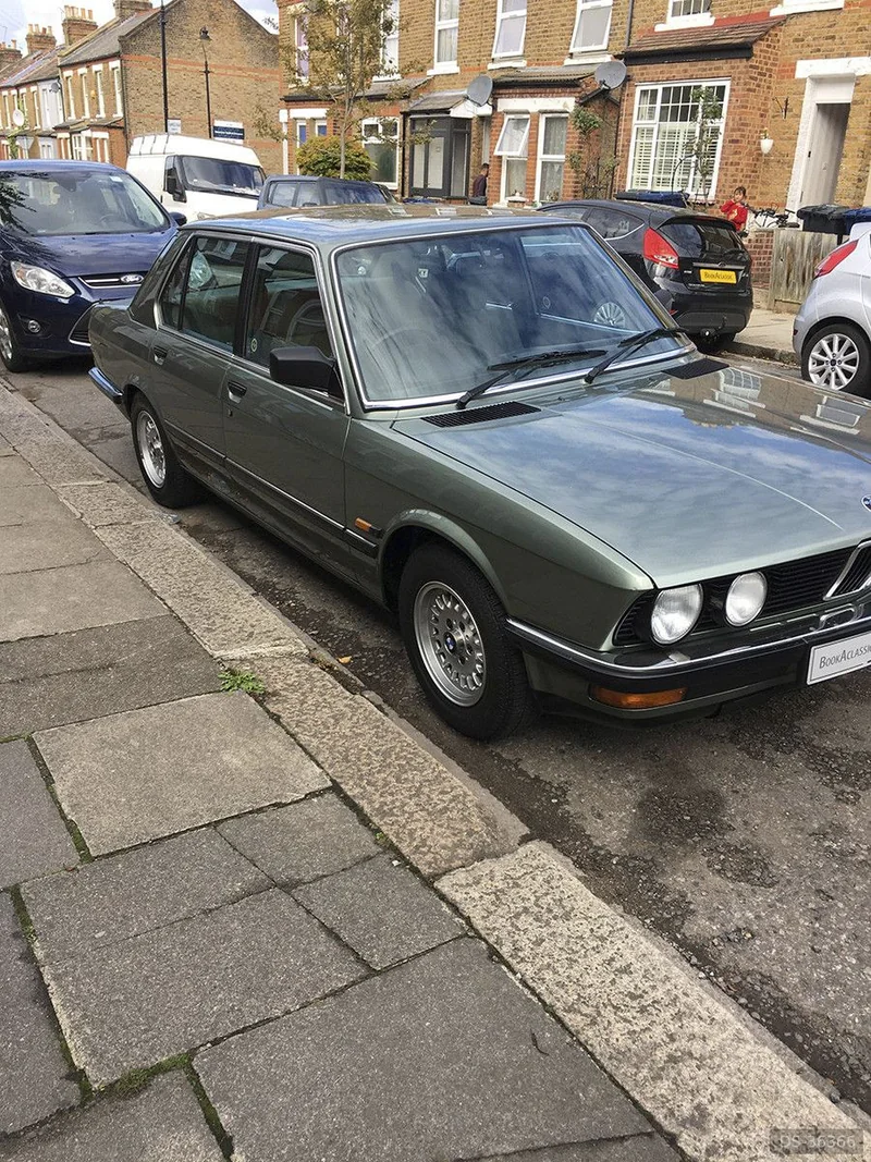 1985 BMW 520i E28 in London 2