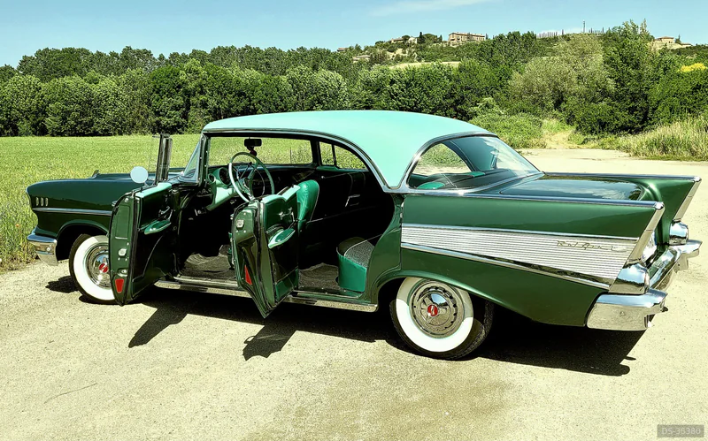 1957 Chevrolet Bel Air in Montalcino 9
