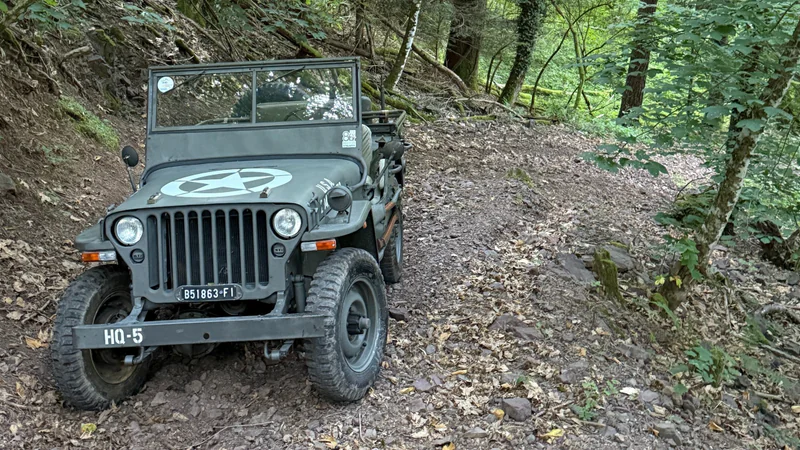 1943 Willys Mb in Piacenza 8