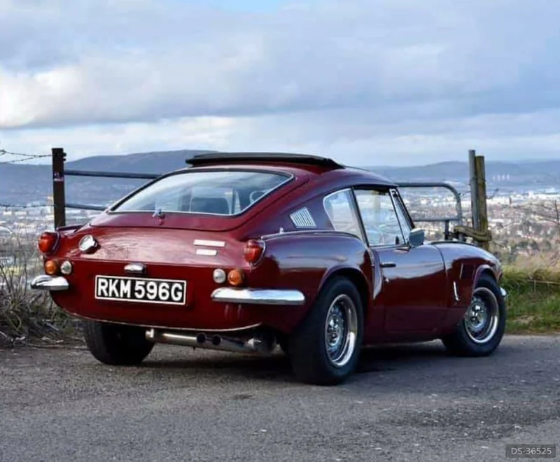 1969 Triumph GT6 in London 6