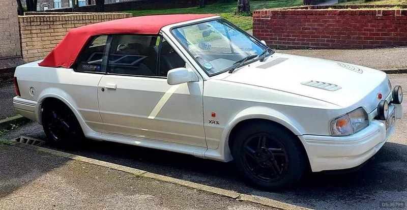 1987 Ford Xr3i Cabriolet Mk4