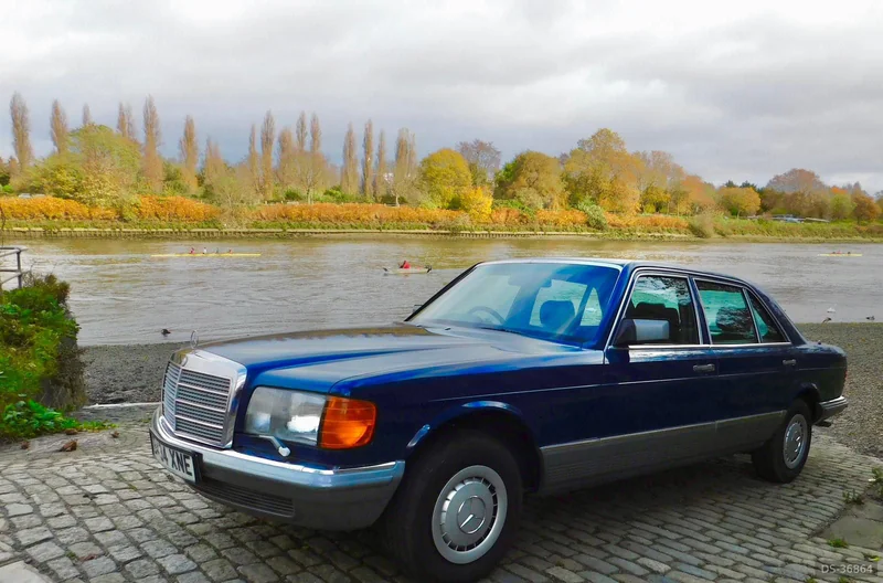 1985 Mercedes-Benz 500 SEL in London 4