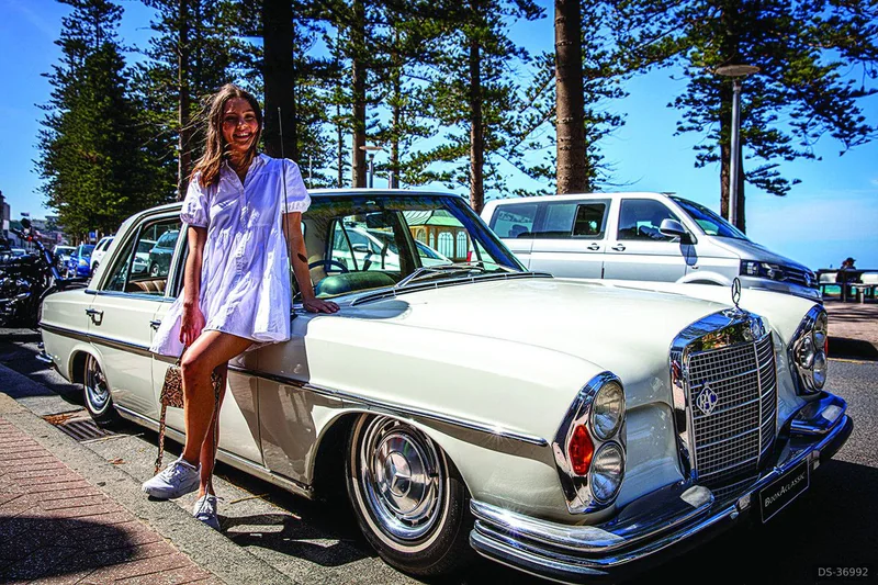 1969 Mercedes-Benz 280s in Byron Bay 2
