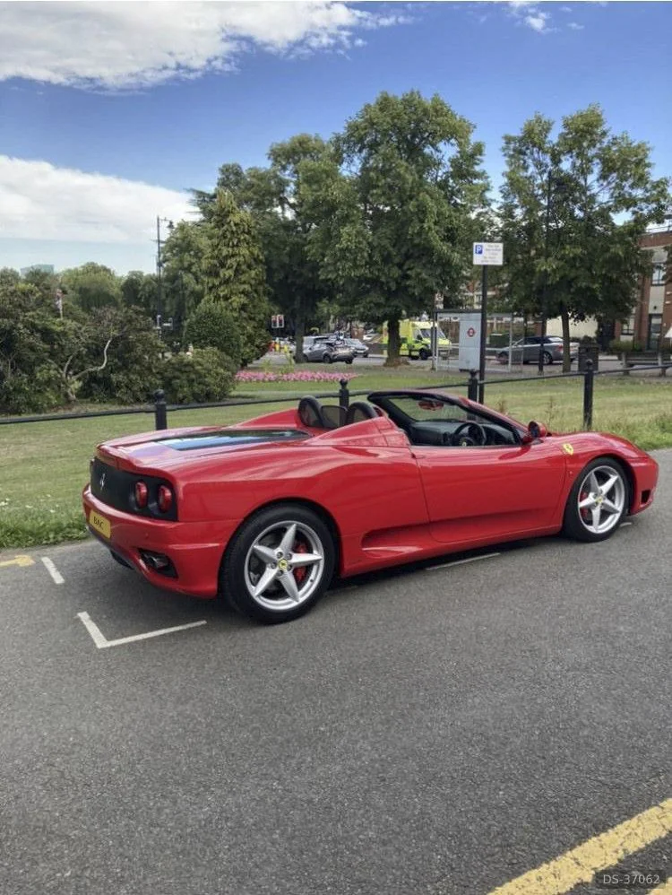 2004 Ferrari 360 Spider in London 2