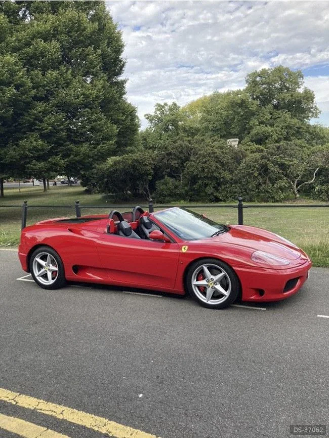 2004 Ferrari 360 Spider in London 3