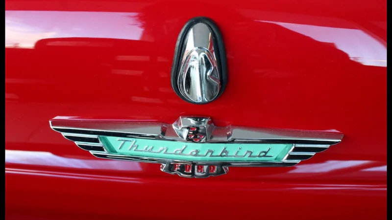 1957 Ford Thunderbird in Langley 20