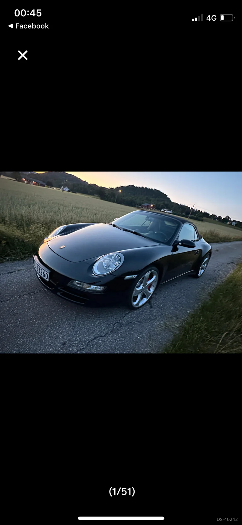 2007 Porsche 911 C4s Cabriolet in Oslo 9