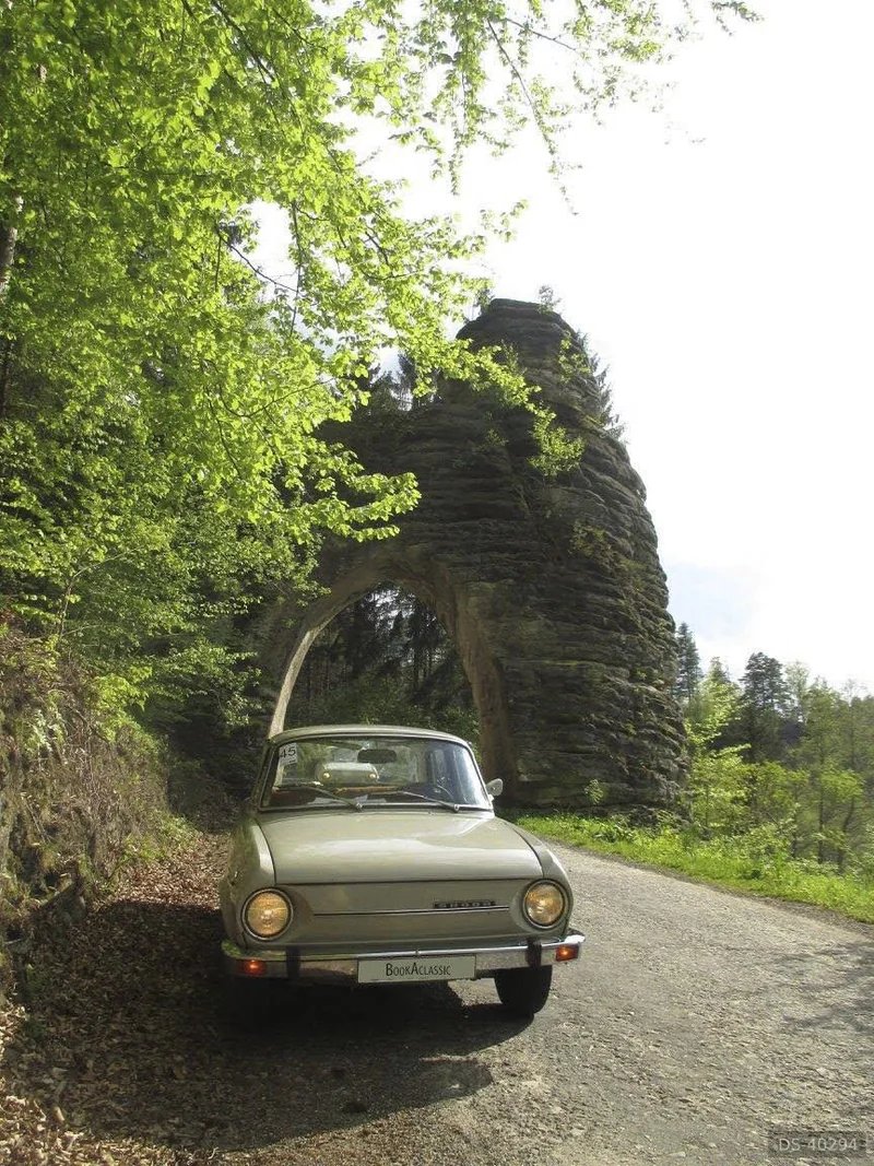 1970 Skoda 100 in Jičín 2