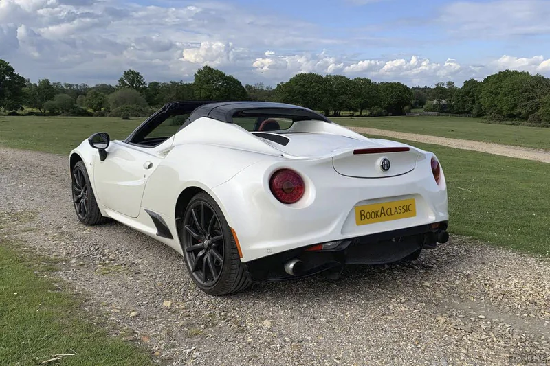 2017 Alfa Romeo 4C Spider in East Wellow 4