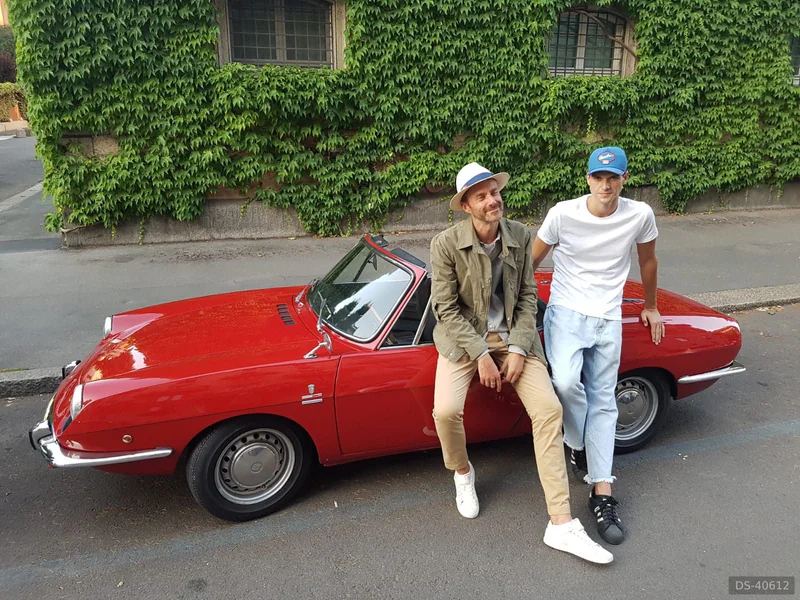 1971 Fiat 850 Sport Spider in Seregno 6