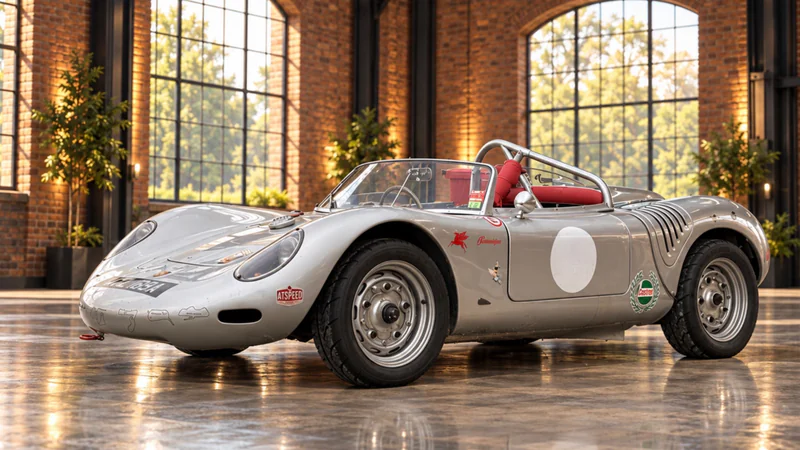1959 Porsche 718 RSK in Kineton 3